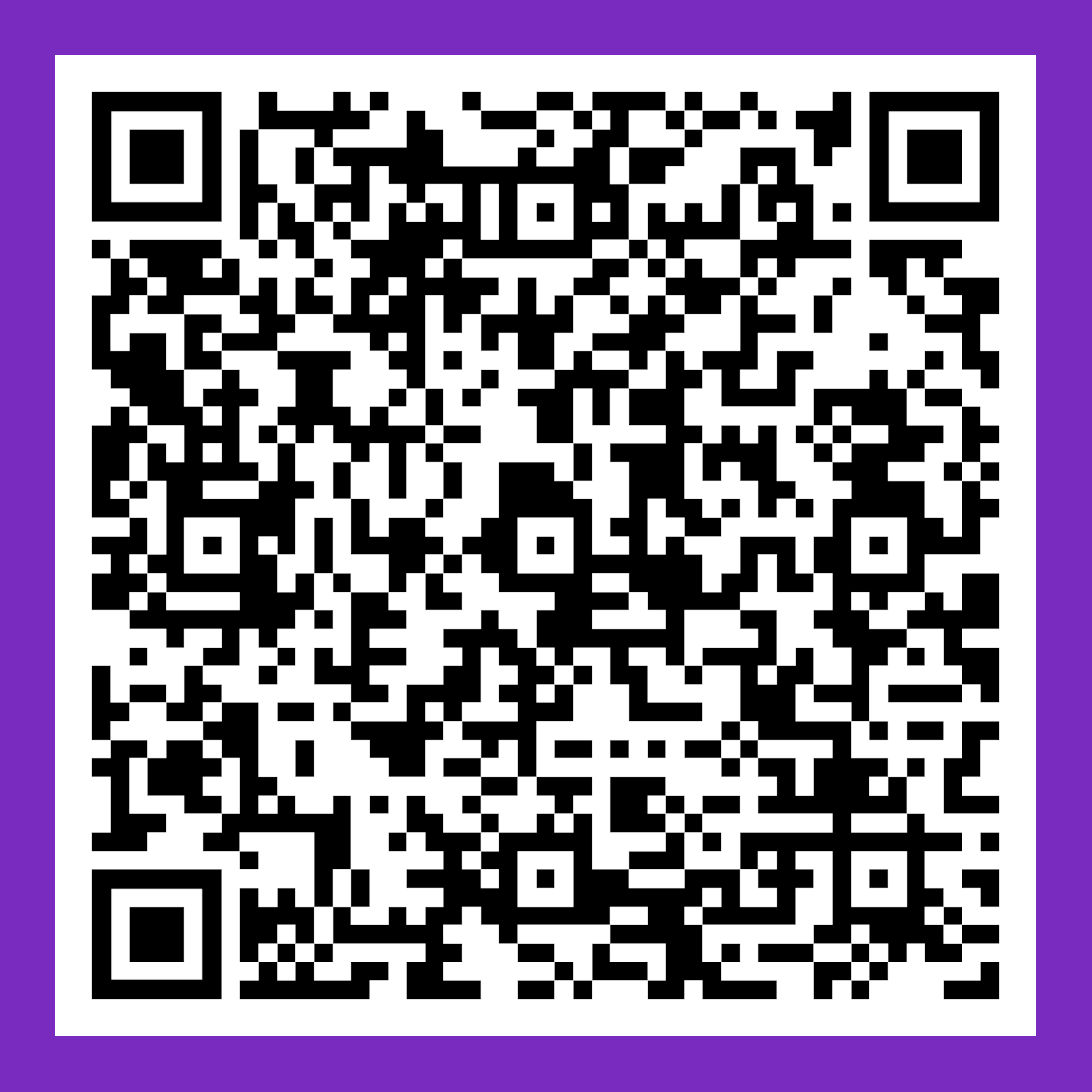 QR parcours violet